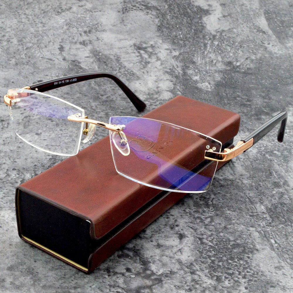 Women's Sapphire Blue Light Reading Glasses – Progressive and Ultra-Light