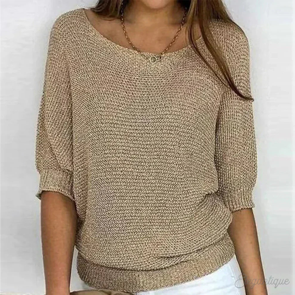 Valerie | Women's Knitted V-Neck Jumper