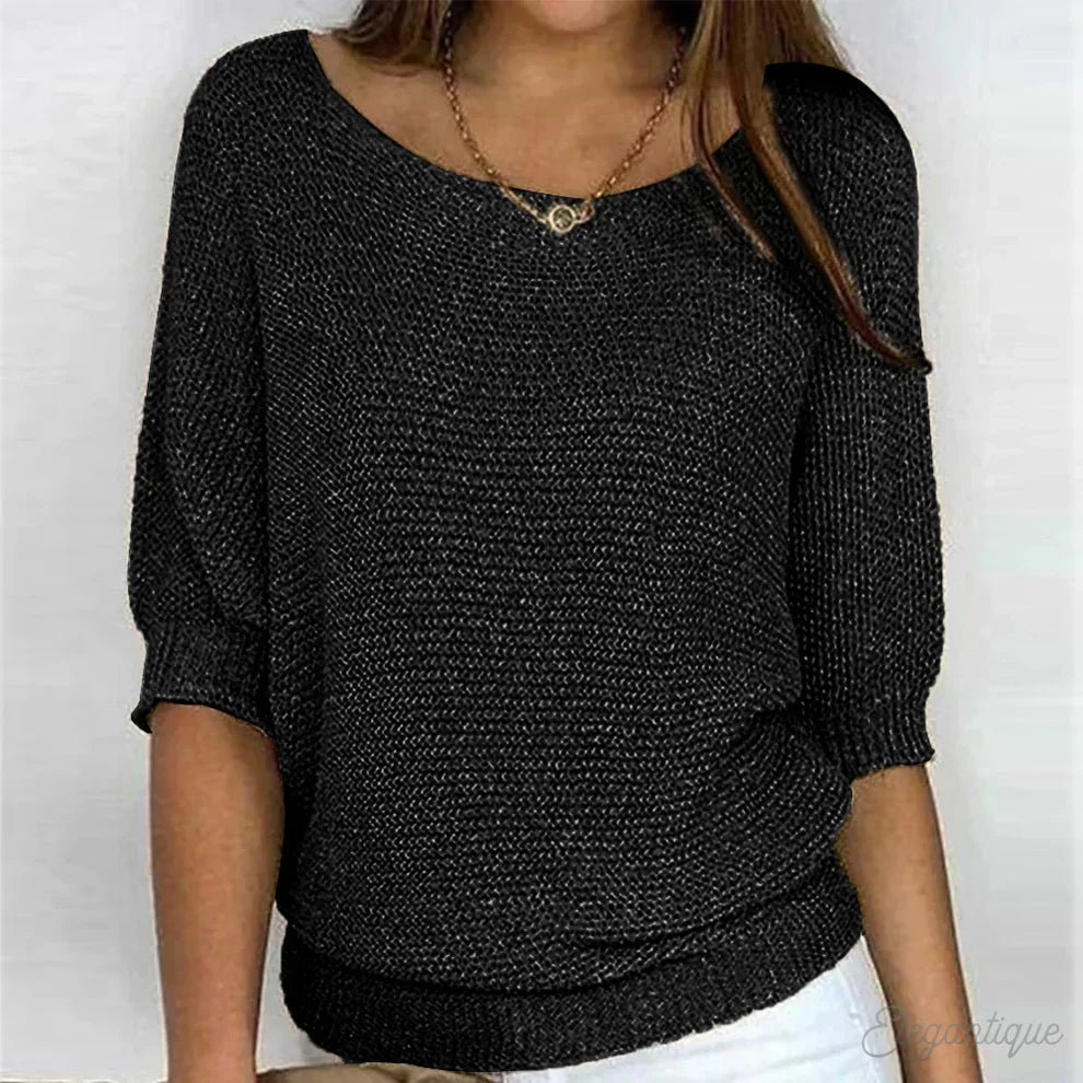 Valerie | Women's Knitted V-Neck Jumper