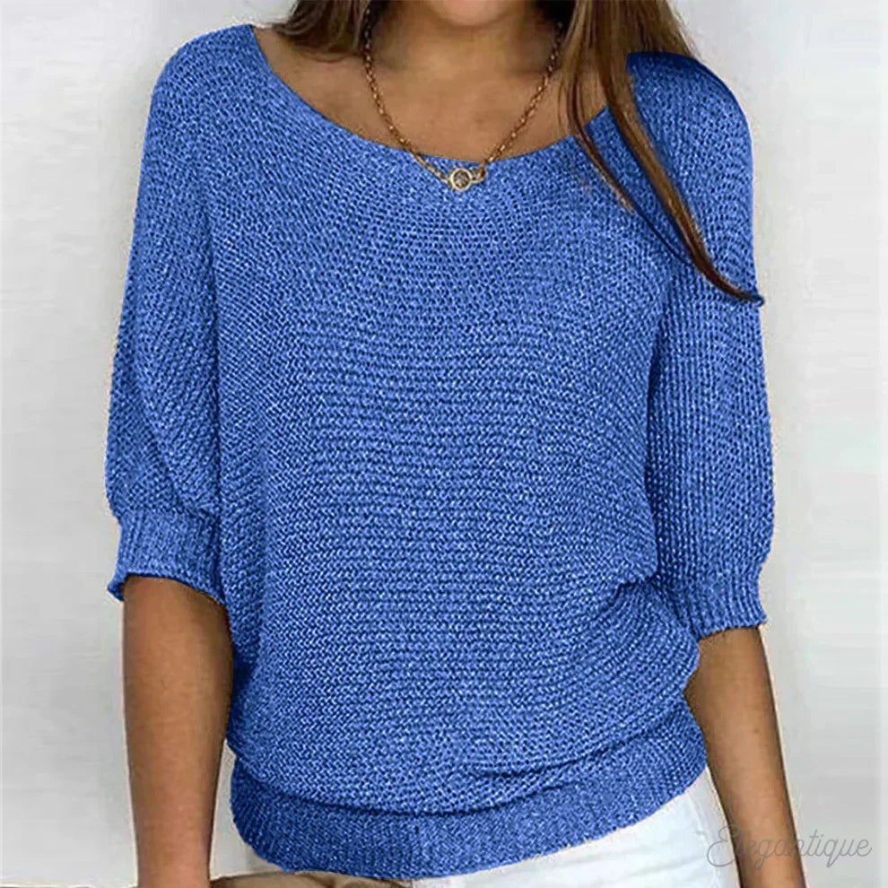 Valerie | Women's Knitted V-Neck Jumper
