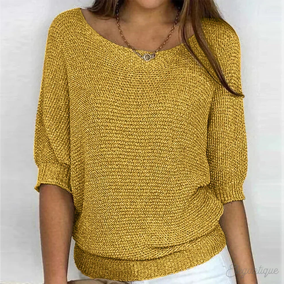 Valerie | Women's Knitted V-Neck Jumper