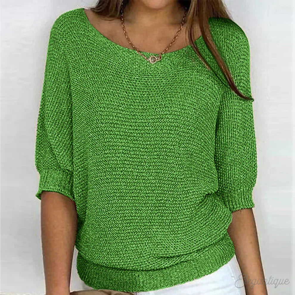 Valerie | Women's Knitted V-Neck Jumper