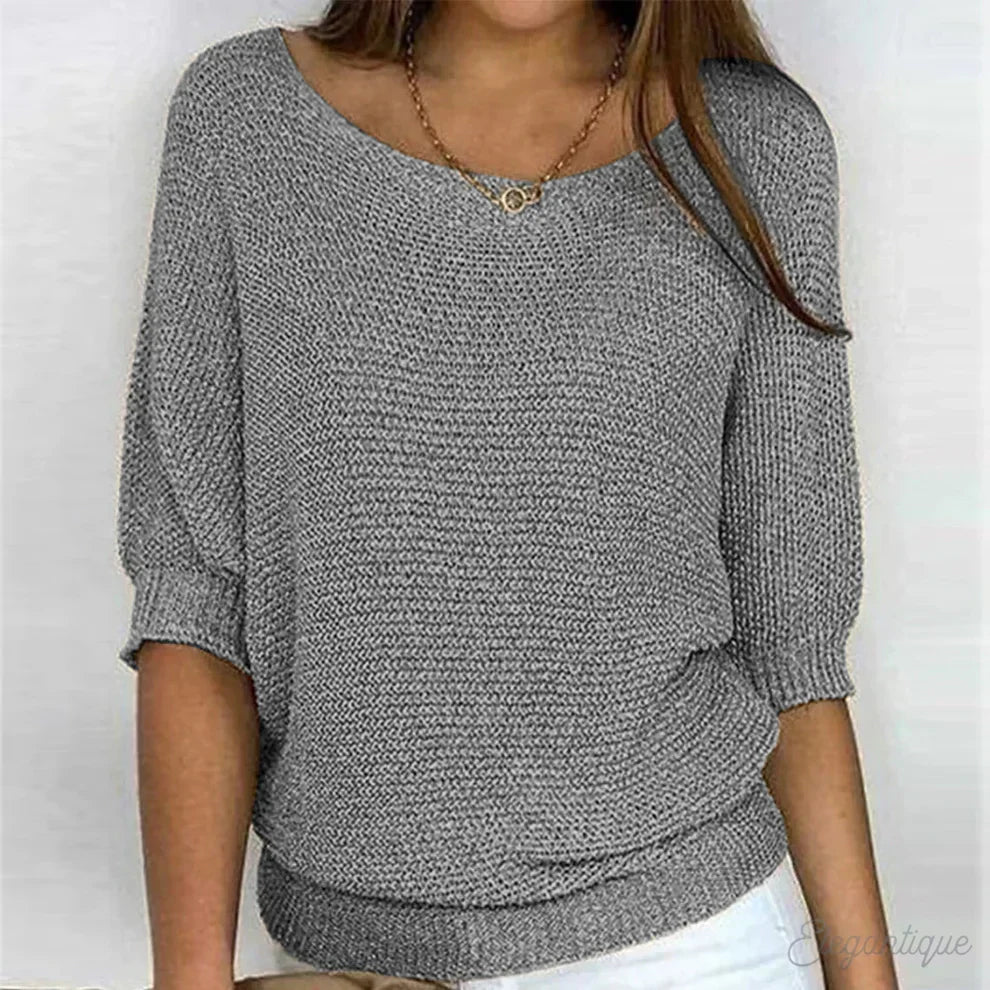 Valerie | Women's Knitted V-Neck Jumper