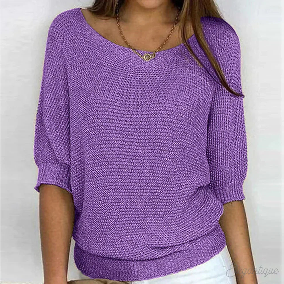 Valerie | Women's Knitted V-Neck Jumper