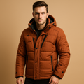 Down Parka with Detachable Hood