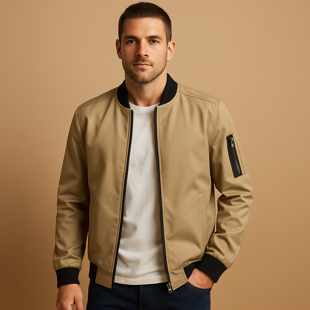 Water-Repellent Jacket with Timeless Cut