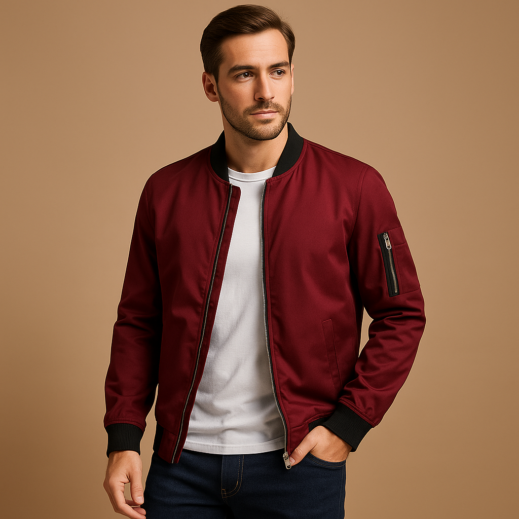 Water-Repellent Jacket with Timeless Cut
