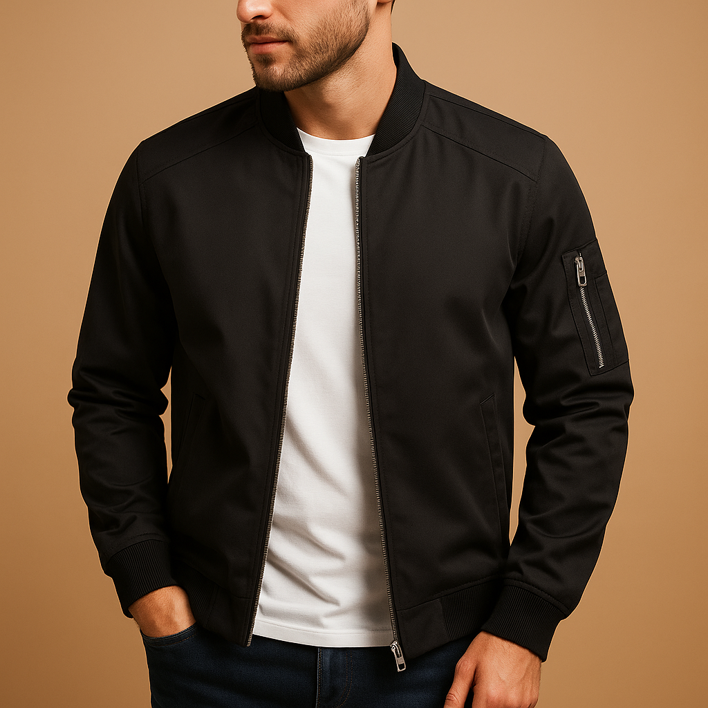 Water-Repellent Jacket with Timeless Cut