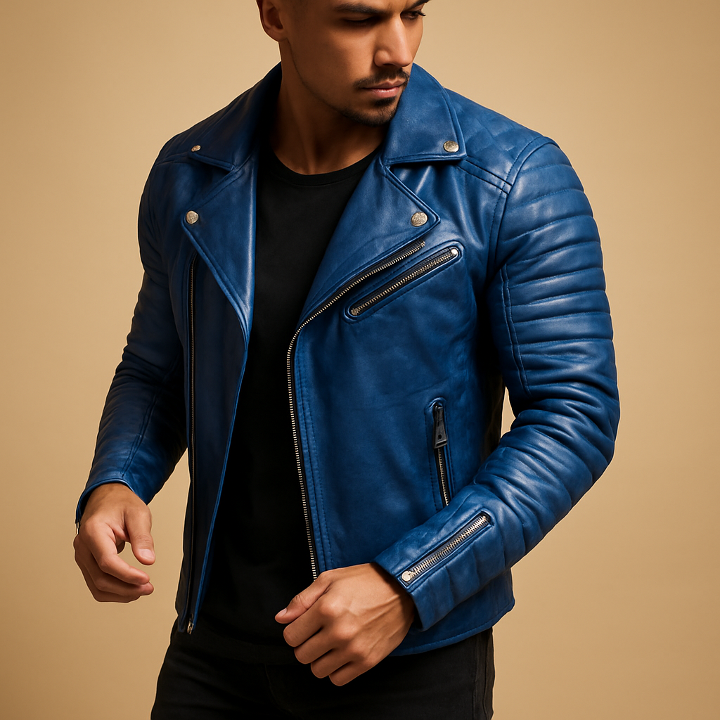 Waterproof Biker Jacket with Soft Lining