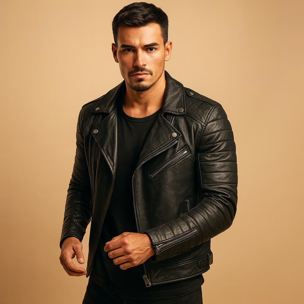 Waterproof Biker Jacket with Soft Lining