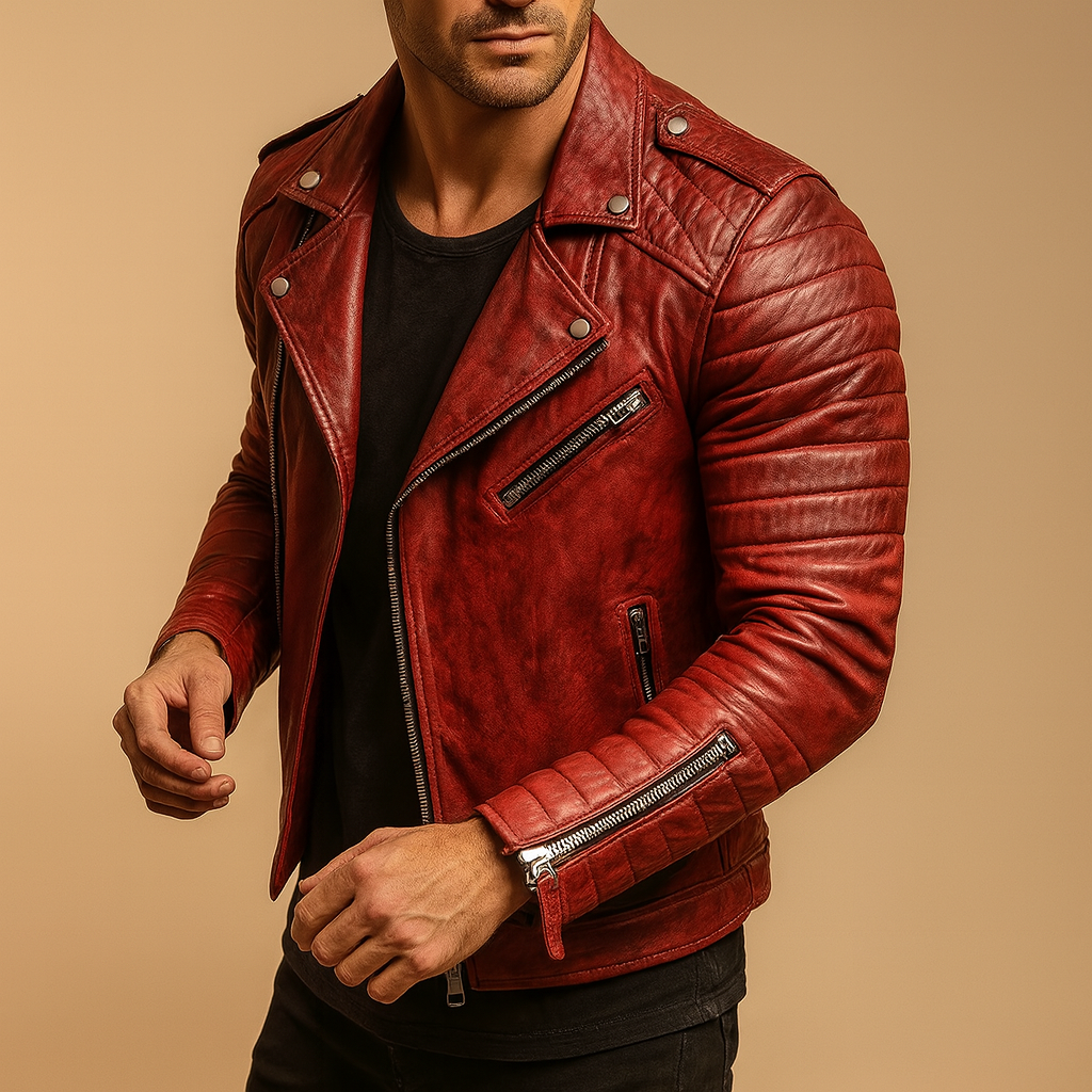 Waterproof Biker Jacket with Soft Lining