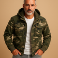 Waterproof Camouflage Jacket with Adjustable Cuffs