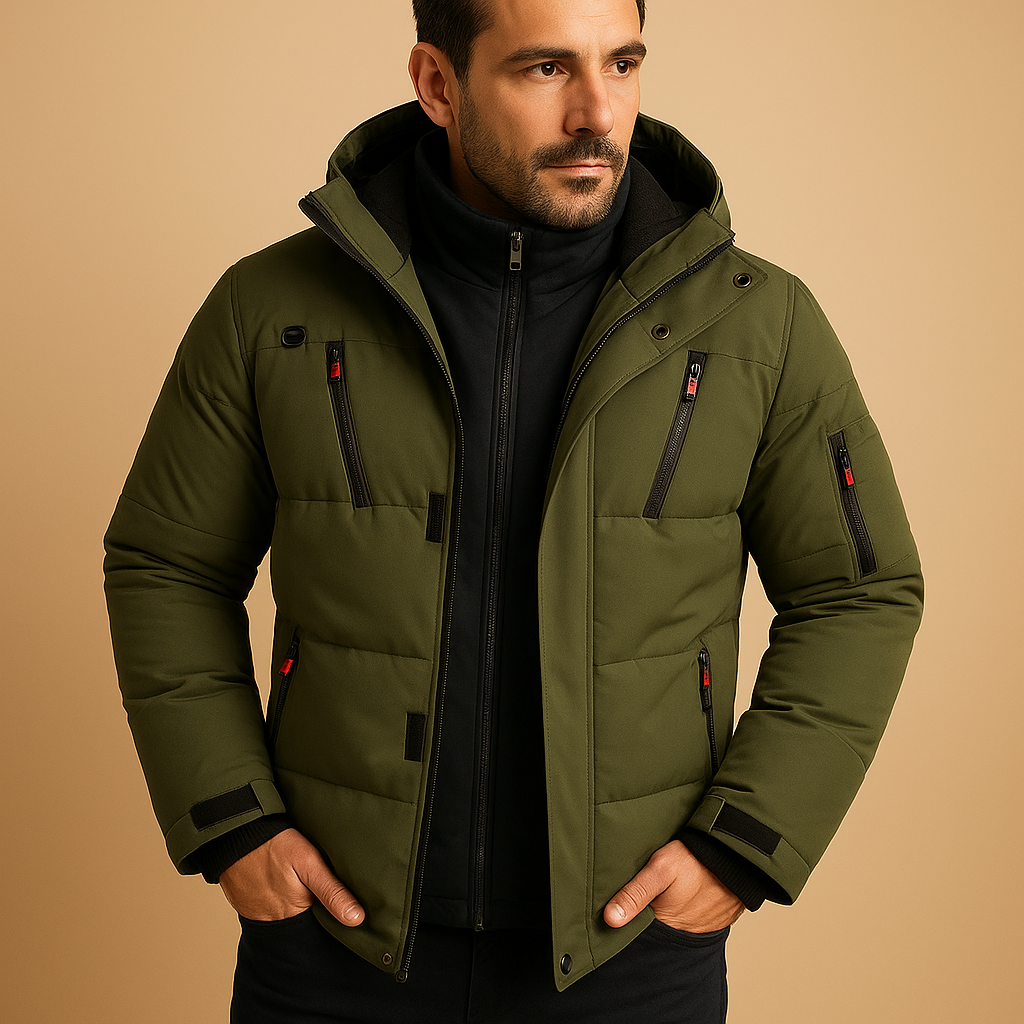 Waterproof Winter Jacket with Warm Lining