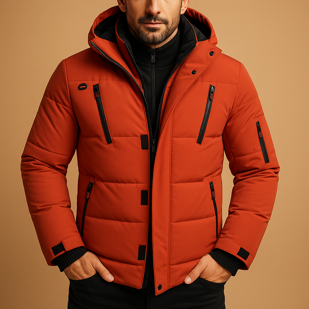Waterproof Winter Jacket with Warm Lining