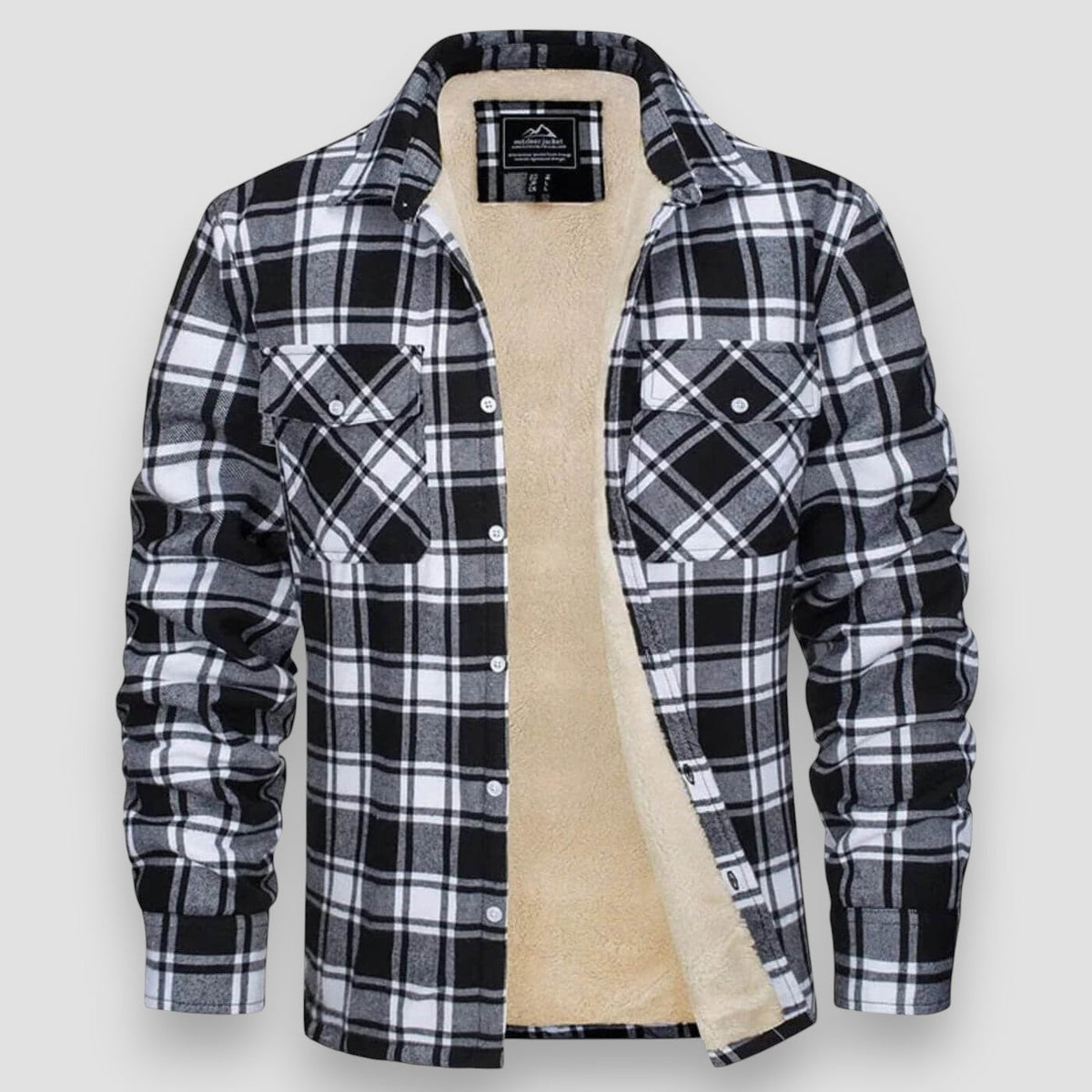 Axel™ | Casual Checked Shirt Jacket