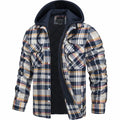 Willem | Men's Checked Lined Hooded Winter Jacket