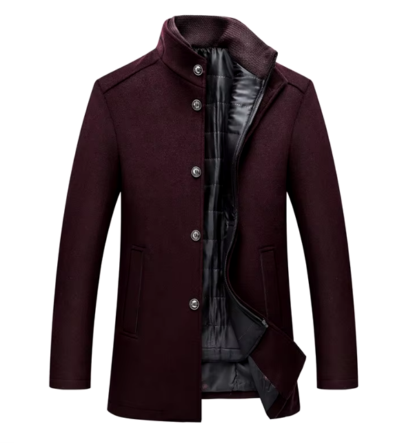 Willem | Men's Quilted Stand Collar Winter Jacket