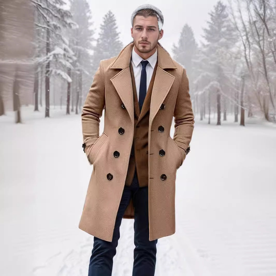 Willem | Men's Classic Lapel Trench Coat