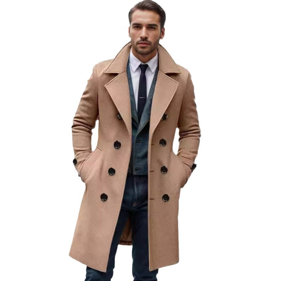Willem | Men's Classic Lapel Trench Coat