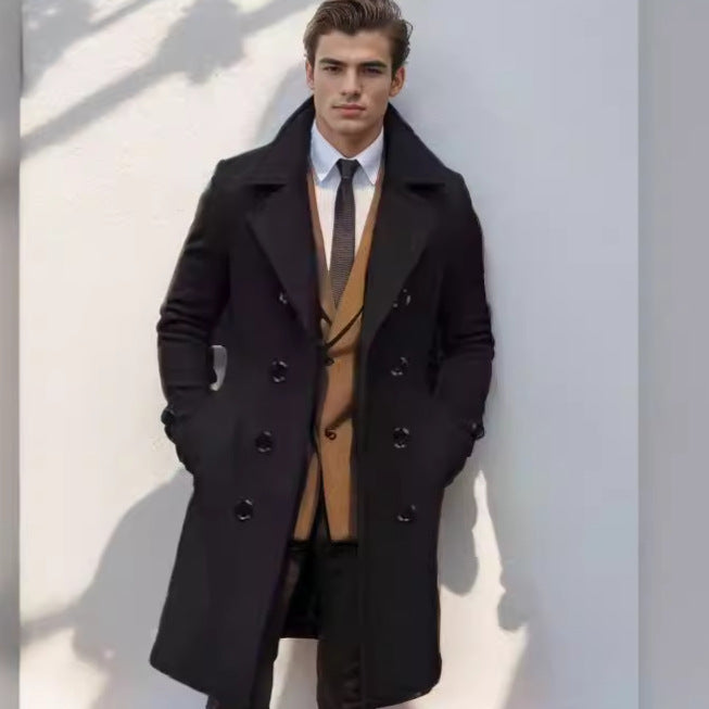 Willem | Men's Classic Lapel Trench Coat