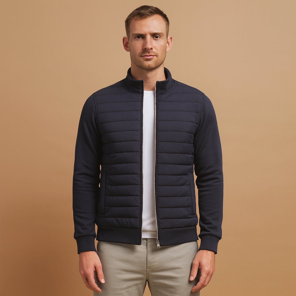 Winter Jacket with High Collar