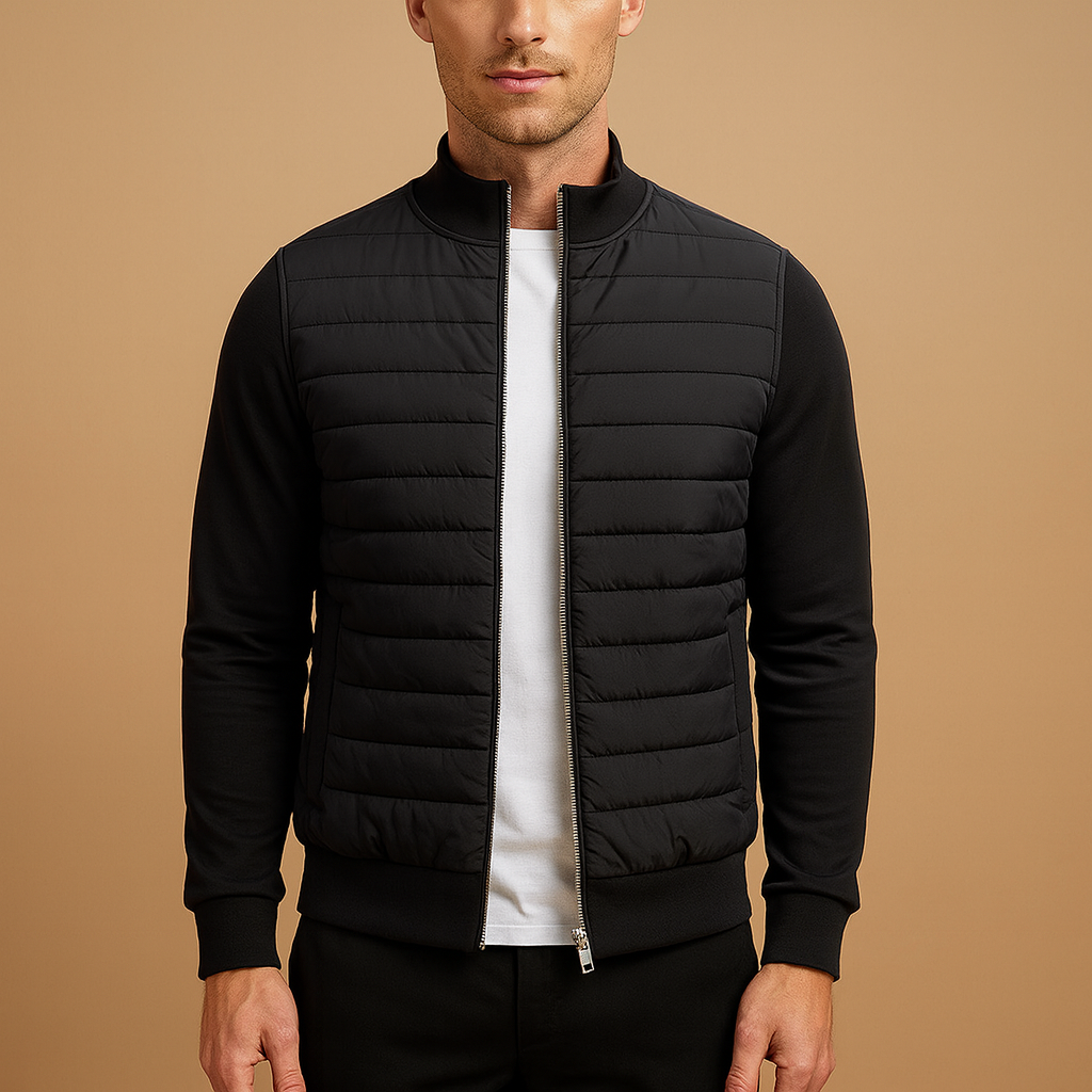 Winter Jacket with High Collar